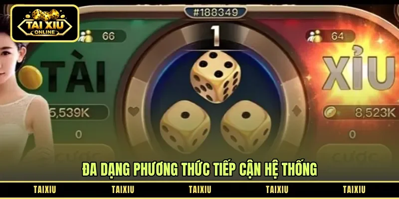 Đa dạng phương thức tiếp cận hệ thống