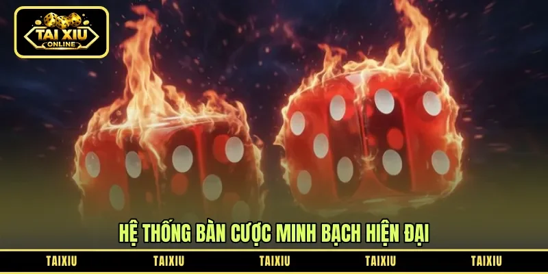 Hệ thống bàn cược minh bạch hiện đại