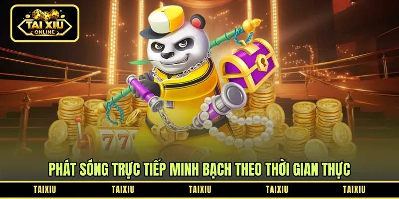 Phát sóng trực tiếp minh bạch theo thời gian thực