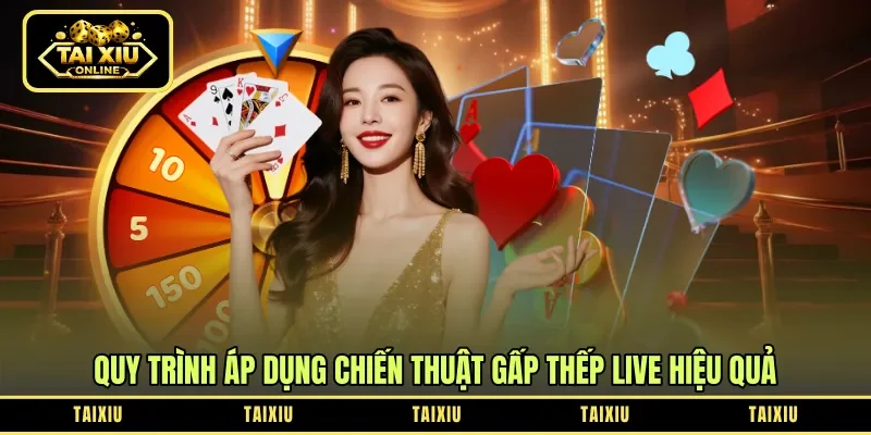 Quy trình áp dụng chiến thuật gấp thếp live hiệu quả 
