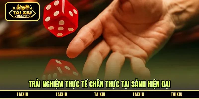 Trải nghiệm thực tế chân thực tại sảnh hiện đại