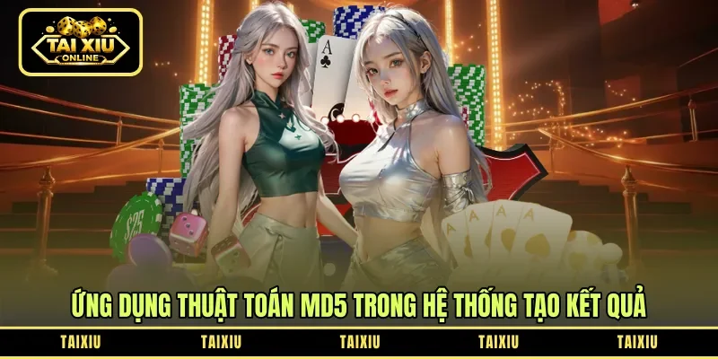Ứng dụng thuật toán MD5 trong hệ thống tạo kết quả